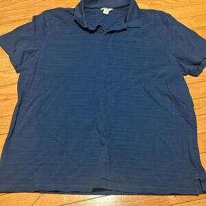 Calvin Klein men’s blue polo XL